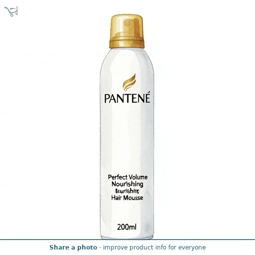 Pantene Perfect Volume Nourishing Hair Mousse 200ml