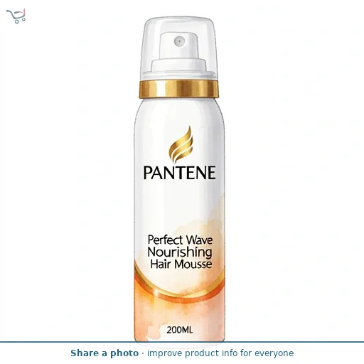 Pantene Perfect Wave Nourishing Hair Mousse 200Ml