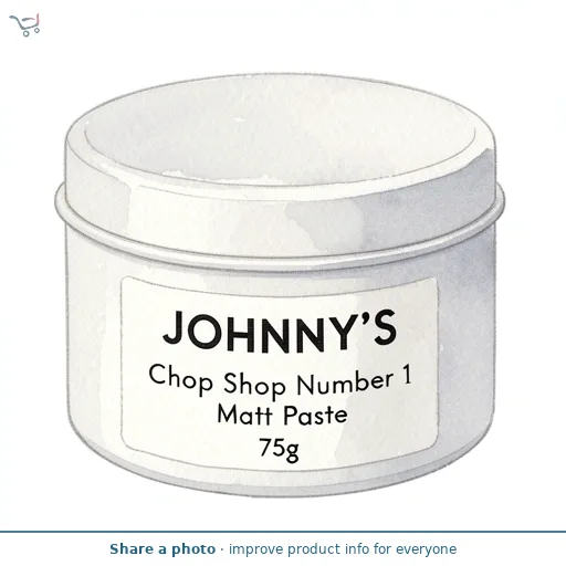 Johnny's Chop Shop Barbers Number 1 Matt Paste 75g
