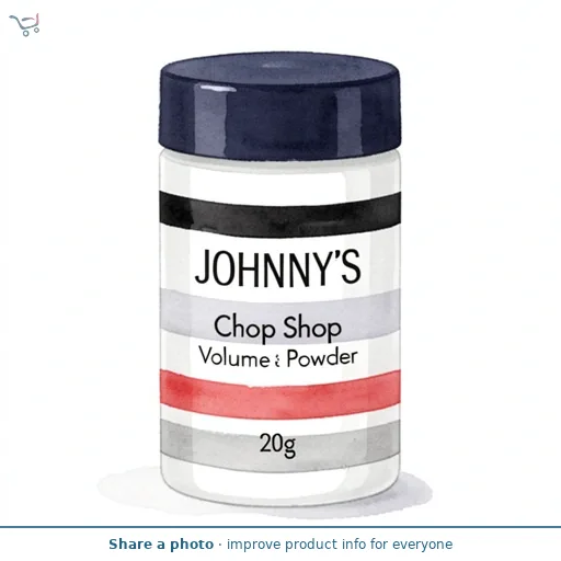 Johnny's Chop Shop Barbers Matte Finish Volume & Texture Powder 20g