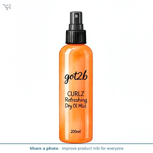 Schwarzkopf Got2b 200ml Curlz Refreshing Dry Oil Mist