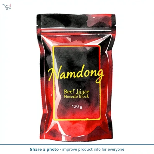 Namdong Beef Jjigae Instant Noodles 120g