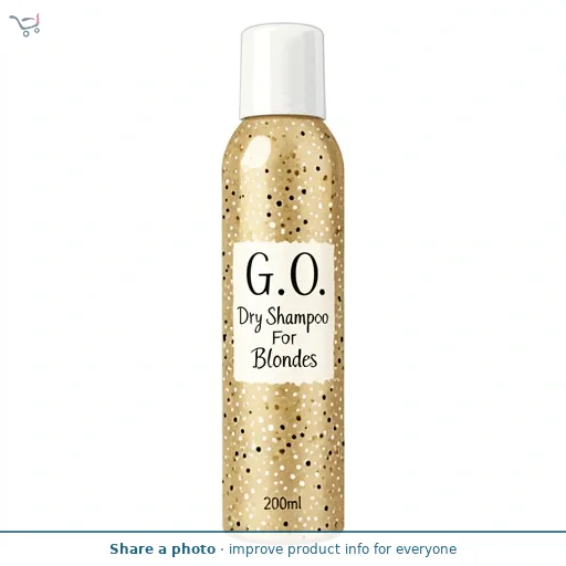 G.O. Dry Shampoo For Blondes 200ml