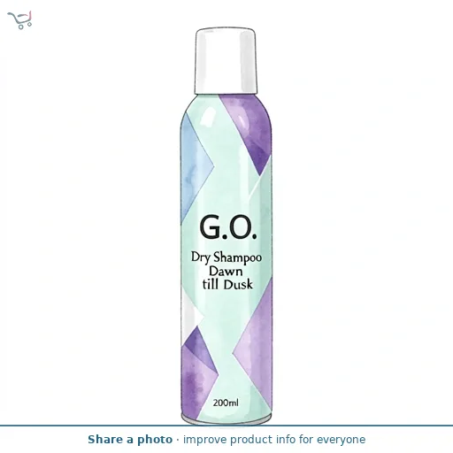 G.O. Dry Shampoo Dawn till Dusk 200ml 