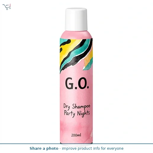 G.O. Dry Shampoo Party Nights 200ml