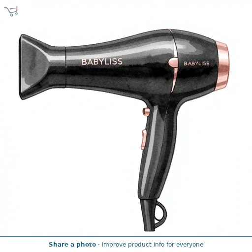 Babyliss Rose Gold Lustre 2400W Hair Dryer