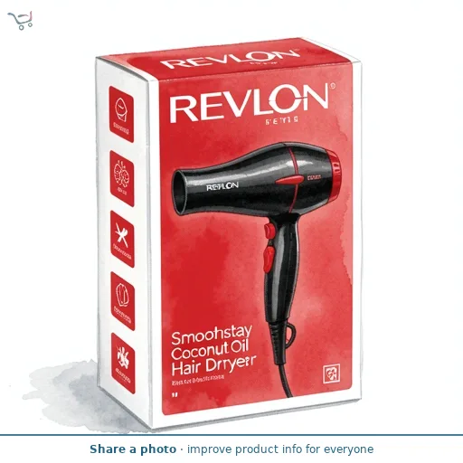 Revlon Smoothstay Coconut Oil Hair Dryer
