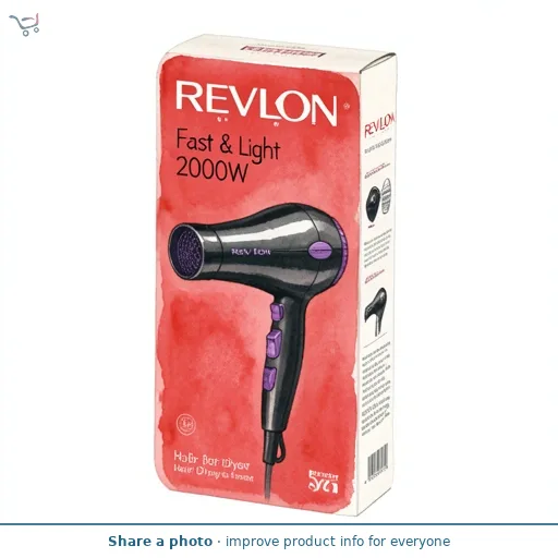Revlon Fast & Light 2000W Hair Dryer
