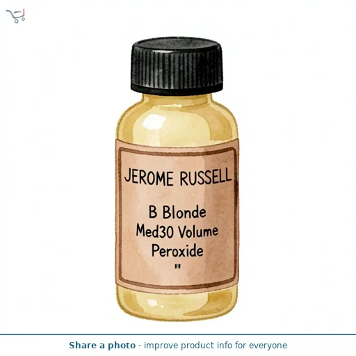 Jerome Russell B Blonde Med30 Volume Peroxide