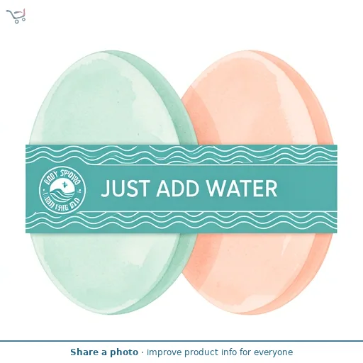 Just Add Water Body Sponge Duo