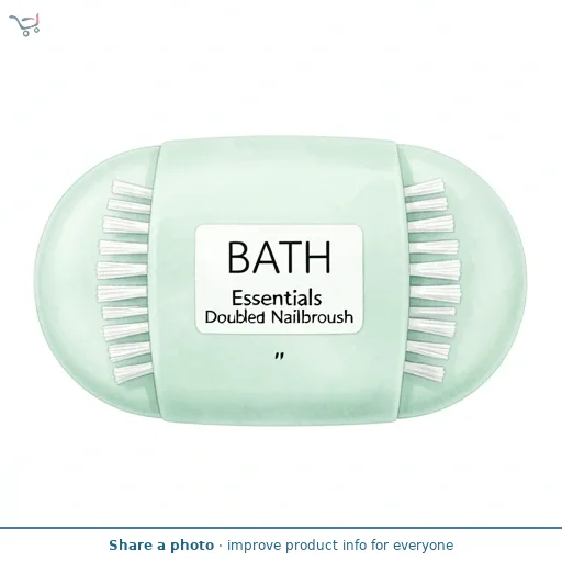 Bath Essentials Double Sided Nailbrush