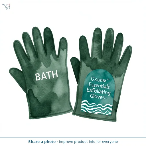 Bath Essentials Exfoliating Gloves