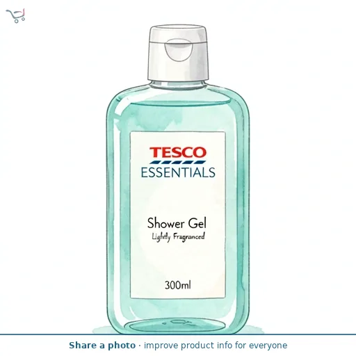Tesco Essentials Shower Gel Lightly Fragranced 300ml
