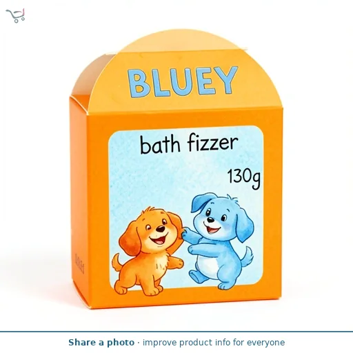 Bluey bath fizzer 130g