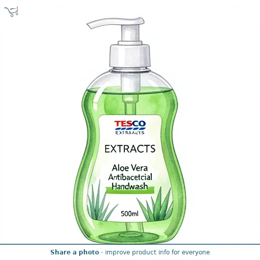 Tesco Extracts Aloe Vera Antibacterial Handwash 500ml