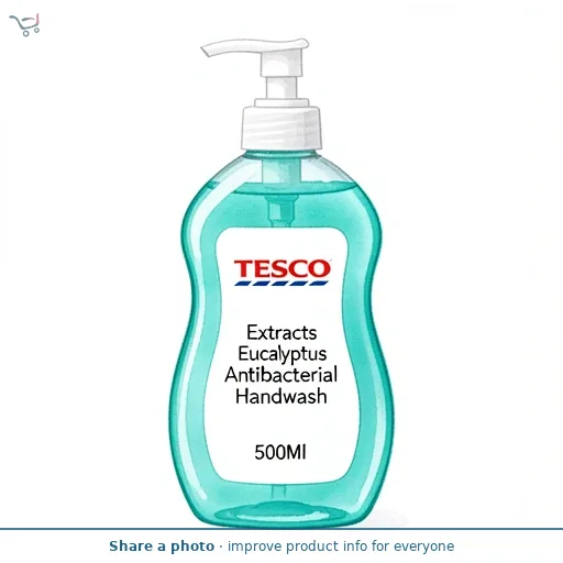 Tesco Extracts Eucalyptus Antibacterial Handwash 500Ml