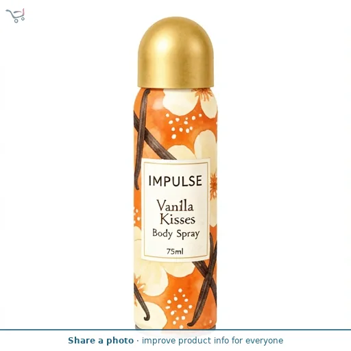 Impulse Vanilla Kisses Body Spray 75ml