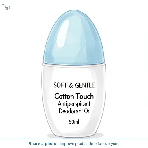 Soft & Gentle Cotton Touch Antiperspirant Deodorant Roll On 50ml