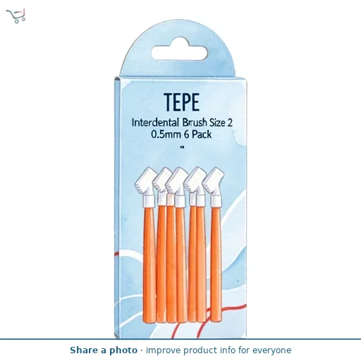 TePe Interdental Brush Size 2 0.5mm 6 Pack