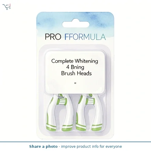 Pro Formula Complete Whitening 4 Brush Heads