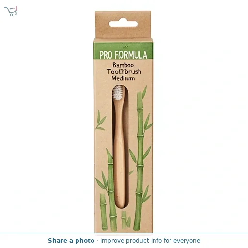 Pro Formula Bamboo Toothbrush Medium