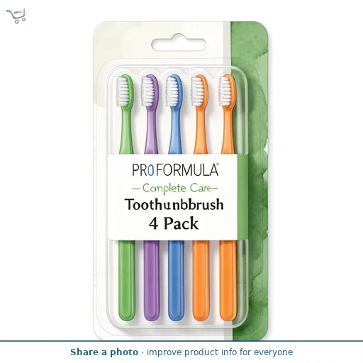 Pro Formula Complete Care Toothbrush 4 Pack