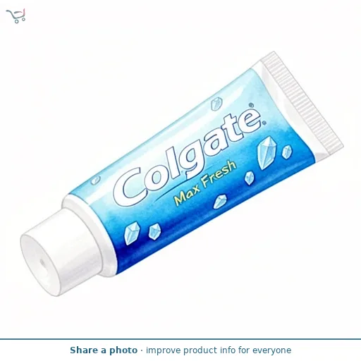 Colgate Max Fresh Cooling Crystals Travel Size Toothpaste 20ml
