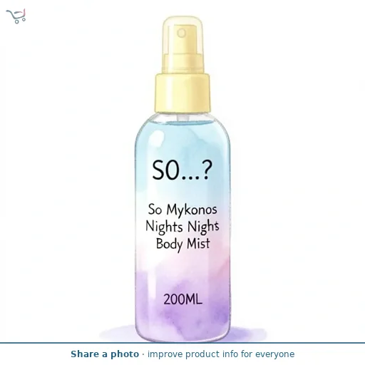 So Mykonos Nights Body Mist 200Ml