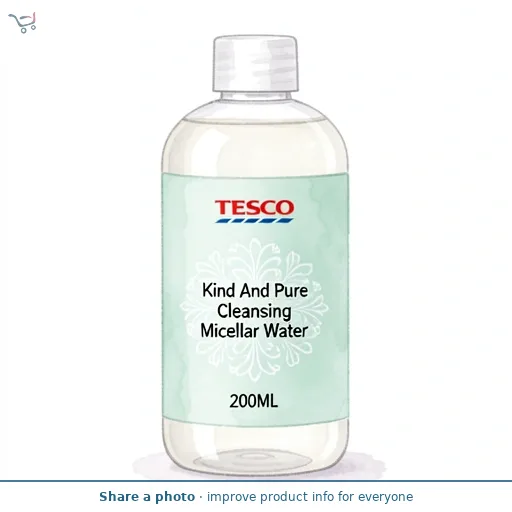 Tesco Kind And Pure Cleansing Micellar Water 200Ml
