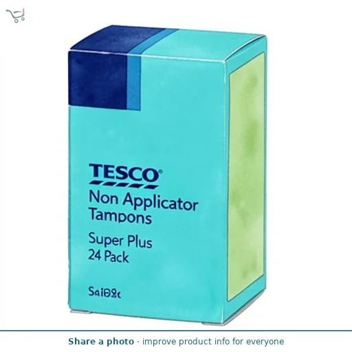Tesco Free Spirit Non Applicator Tampons - Super Plus 24 Pack
