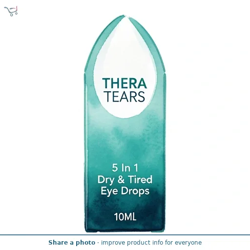 Thera Tears 5 In 1 Dry & Tired Eye Drops 10Ml
