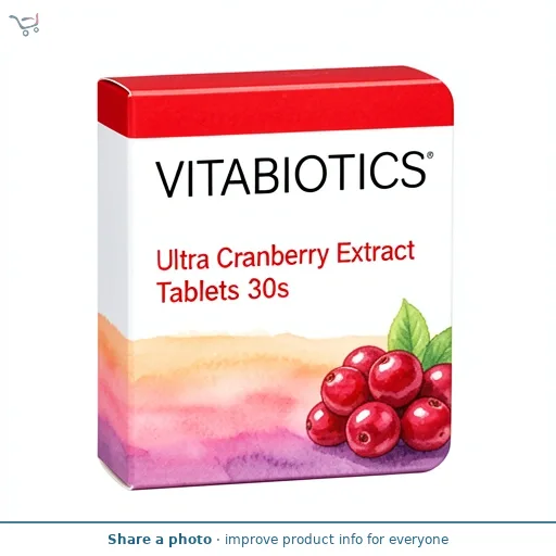 Vitabiotics Ultra Cranberry Extract Tablets 30s