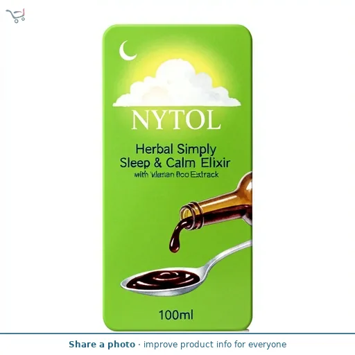 Nytol Herbal Simply Sleep & Calm Elixir with Valerian Root Extract 100ml