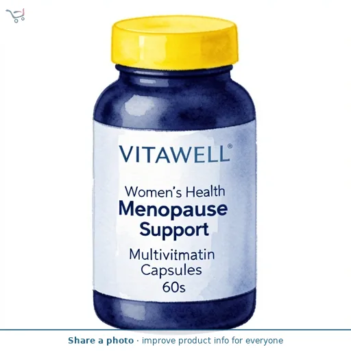 Vitawell Women's Health Menopause Support Multivitamin Capsules 60s
