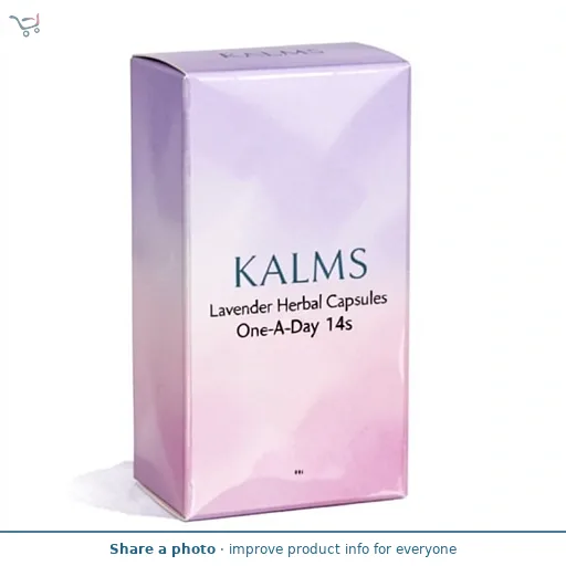 Kalms One-A-Day Lavender Oil 80mg x14 Capsules