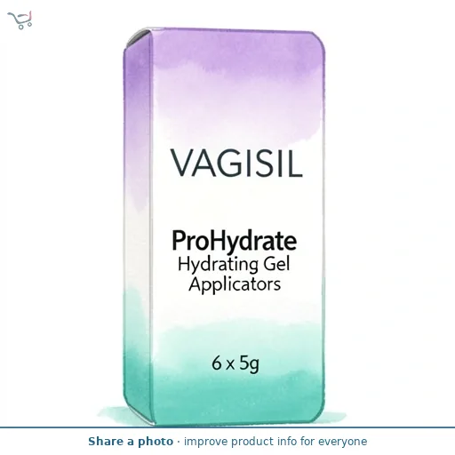 Vagisil ProHydrate Internal Hydrating Gel Applicators 6 x 5g