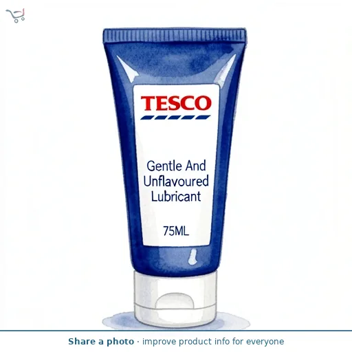 Tesco Gentle And Unflavoured Lubricant 75Ml