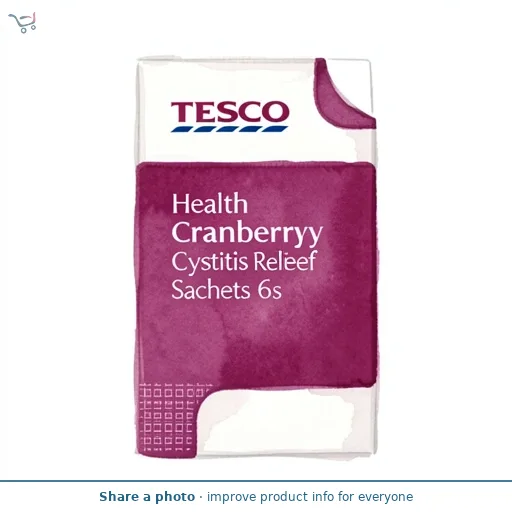 Tesco Health Cranberry Cystitis Relief Sachets 6s