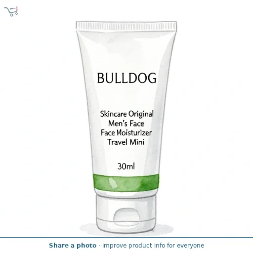 Bulldog Skincare Original Men's Face Moisturiser Travel Mini 30ml