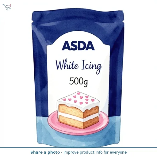 ASDA White Fondant Icing 500g