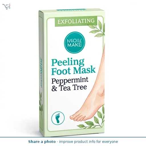 Masking Peeling Foot Mask Peppermint & Tea Tree 36Ml