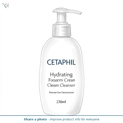 Cetaphil Hydrating Foaming Cream Cleanser 236ml