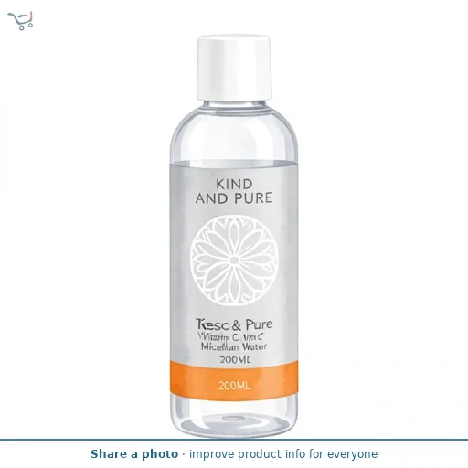 Tesco Kind & Pure Vitamin C Micellar Water 200Ml
