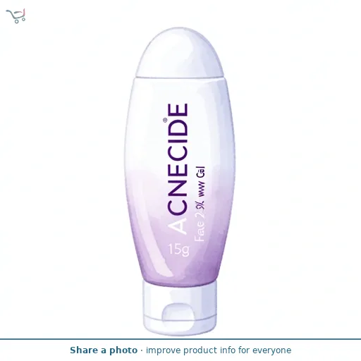 Acnecide Face 2.5% w/w Gel 15g