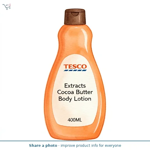 Tesco Extracts Cocoa Butter Body Lotion 400Ml