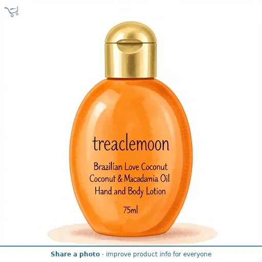 Treaclemoon Brazilian Love Coconut & Macadamia Oil Hand and Body Lotion 75ml