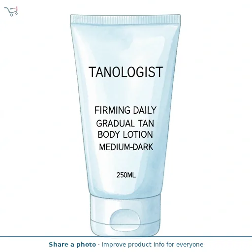 TANOLOGIST FIRMING DAILY GLOW GRADUAL TAN BODY LOTION MEDIUM-DARK 250ML 