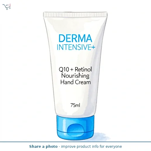 Derma Intensive+ Q10 + Retinol Nourishing Hand Cream 75ml
