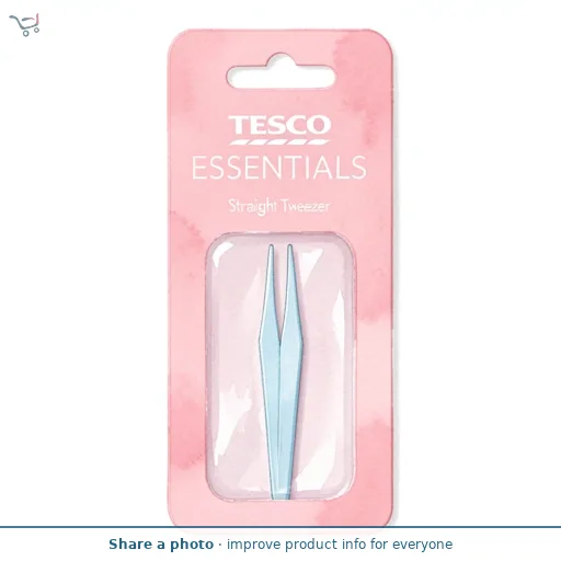 Tesco Essentials Straight Tweezer
