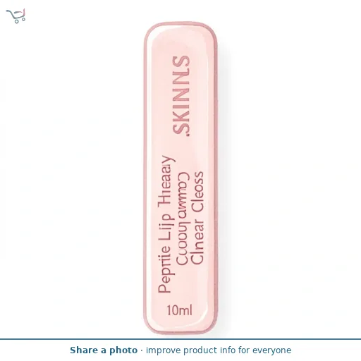 Skin Saints Peptide Lip Therapy Cucumber Clear Gloss 10ml